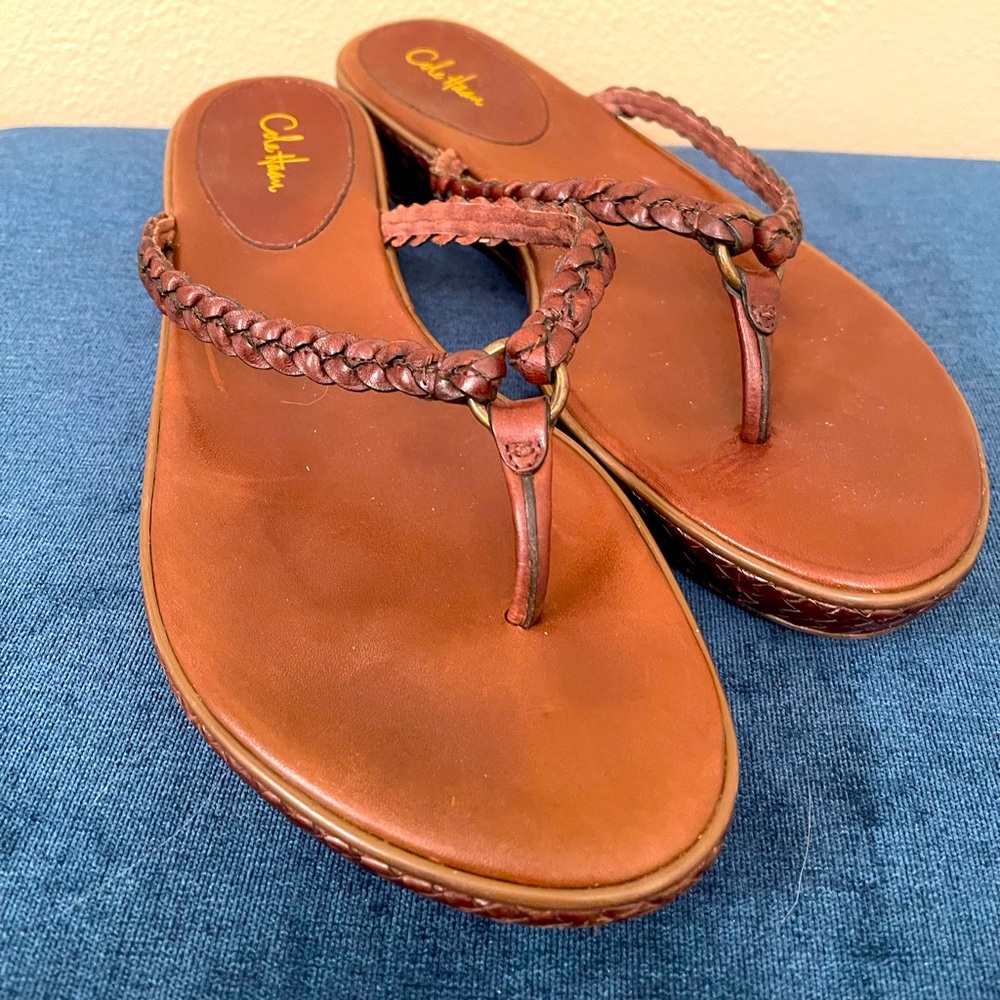 Cole Haan Sandals, Women’s 9.5, Brown